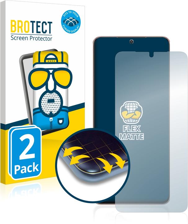 Image du produit BROTECT Full-Cover Protection Mat (2 pièce(s), Samsung Galaxy S21 Ultra 5G)