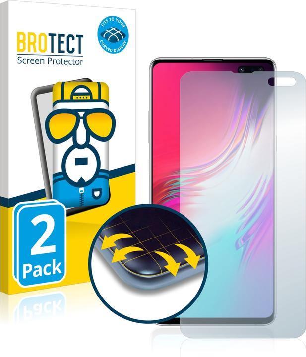 Actual product image BROTECT Full-Cover Protector (2 Piece, Samsung Galaxy S10 5G)