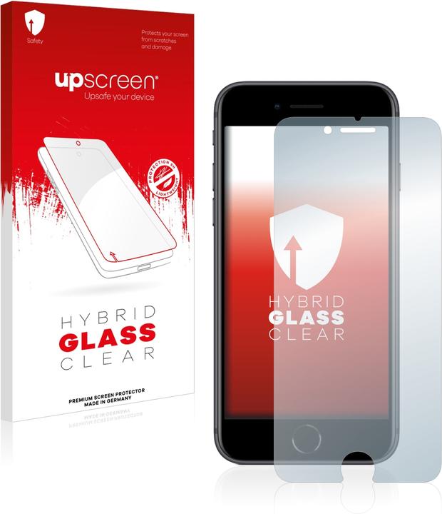 upscreen Scratch Shield Panzerglasfolie (1 Stück, Apple iPhone 8)