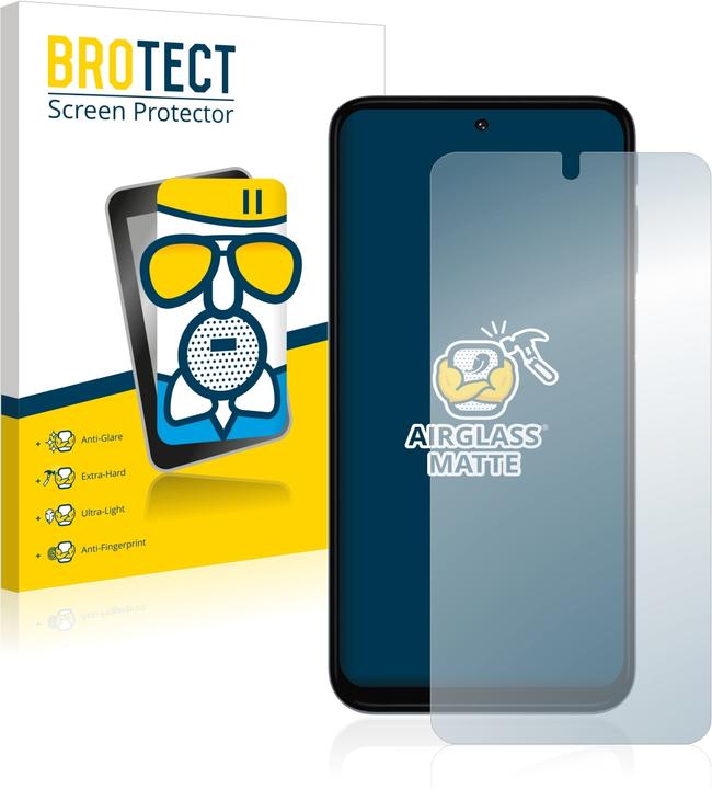 Produktbild BROTECT AirGlass Panzerglasfolie Matt (1 Stück, Motorola Moto G31)