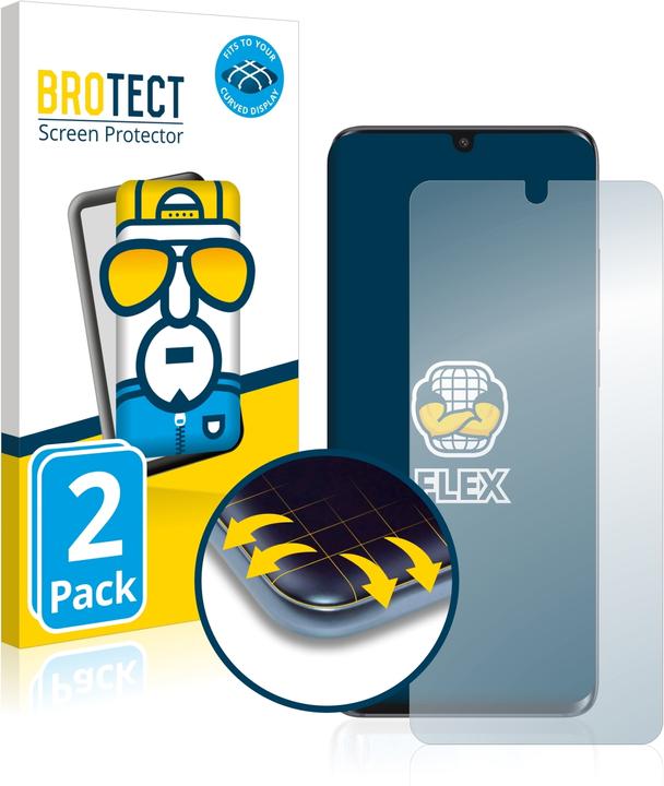 Produktbild BROTECT Full-Cover Displayschutz (2 Stück, TCL 10 Plus)