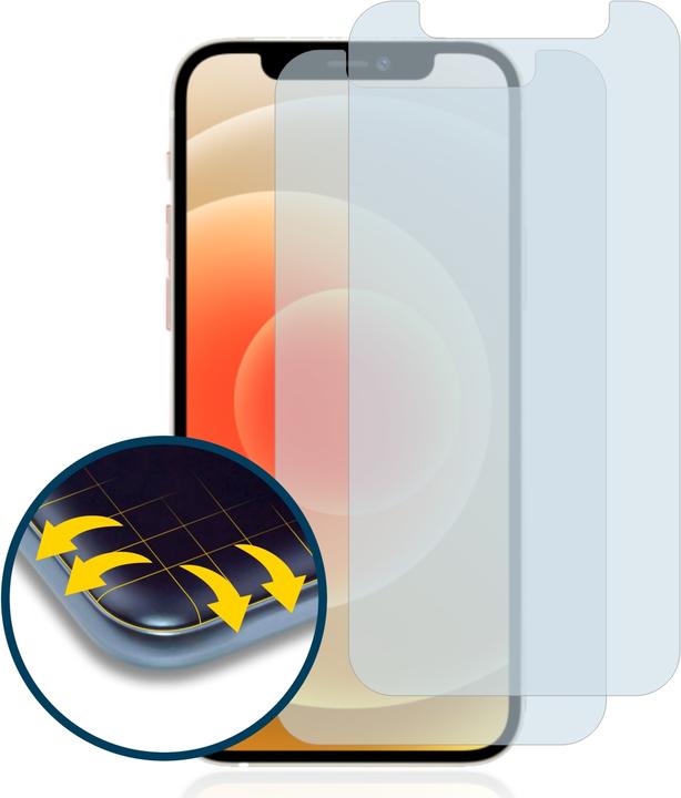 Actual product image BROTECT Full-Cover Protector (2 Piece, Apple iPhone 12 mini)