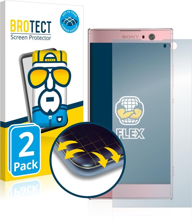 Actual product image BROTECT Full-Cover Protector (2 Piece, Sony Xperia XA2)