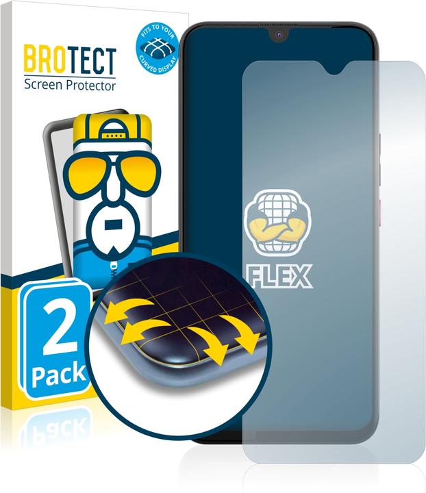 Produktbild BROTECT Full-Cover Displayschutz (2 Stück, Gigaset GS5)