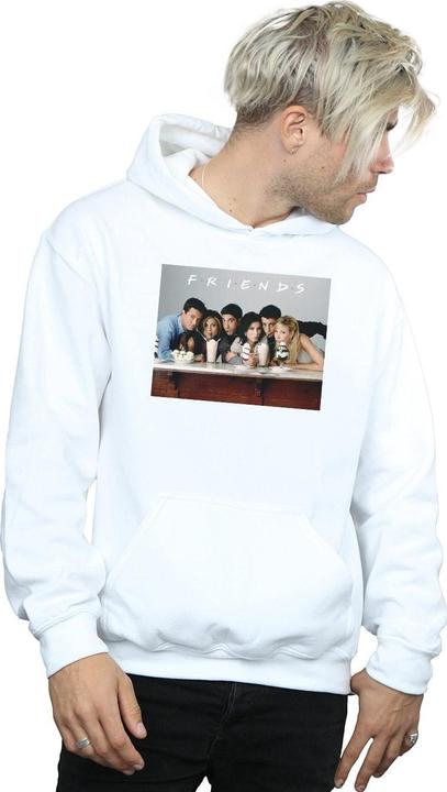 Actual product image Friends Mens Group Photo Milkshakes Hoodie (XXL)