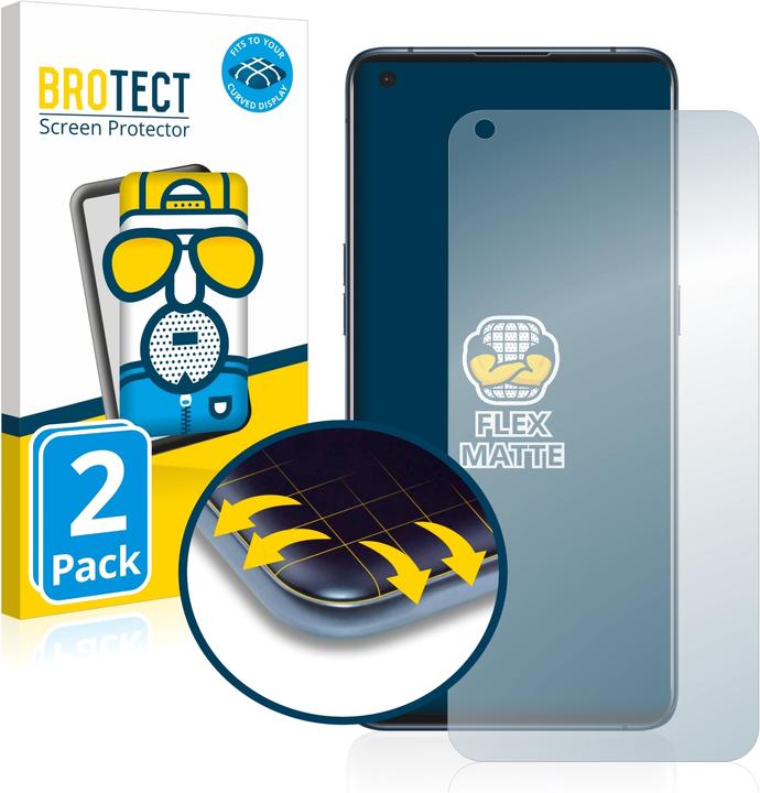 Immagine prodotto BROTECT Full-Cover Pellicola Opaca (2 Pezzo/i, Oppo Find X3 Pro)