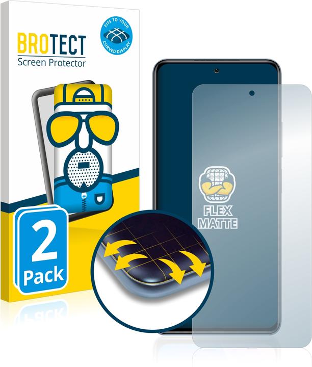 Image du produit BROTECT Full-Cover Protection Mat (2 pièce(s), Xiaomi Poco F3)
