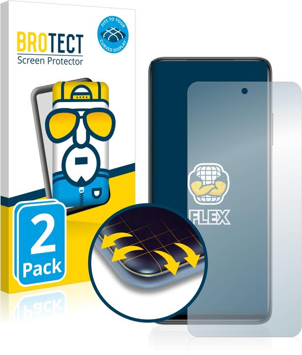 Produktbild BROTECT Full-Cover Displayschutz (2 Stück, Xiaomi Mi 10T Lite)