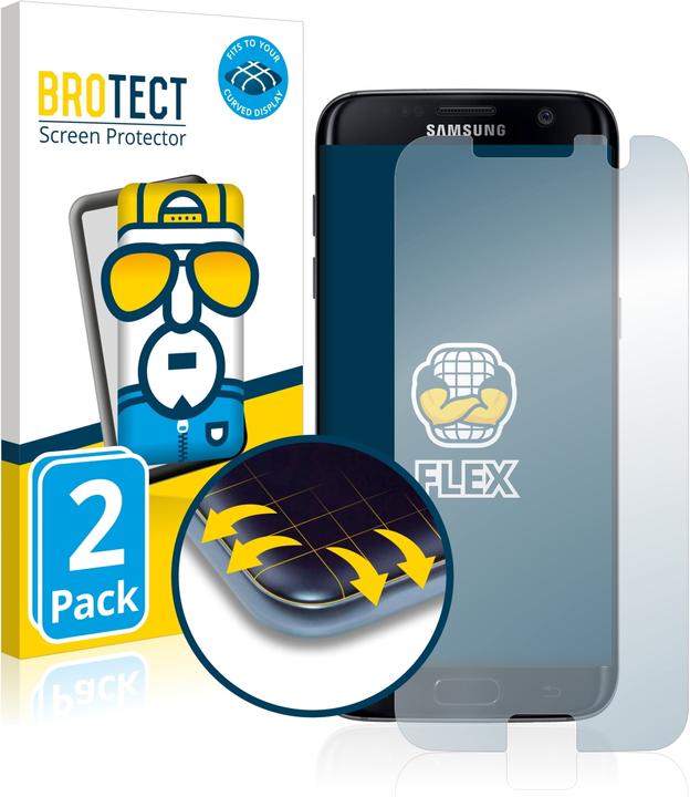 Immagine prodotto BROTECT Full-Cover Pellicola (2 Pezzo/i, Samsung Galaxy S7 Edge)