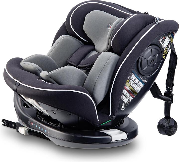 Actual product image BabyGo Nova2 black (Reboarder, ECE R129/i-Size Standard)