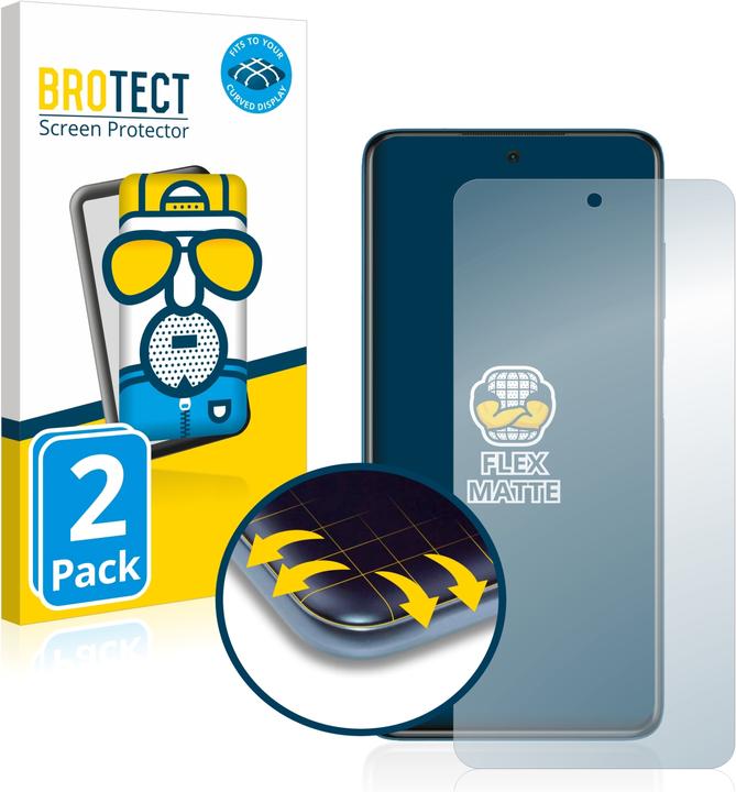 Immagine prodotto BROTECT Full-Cover Pellicola Opaca (2 Pezzo/i, Xiaomi Poco X3 Pro)