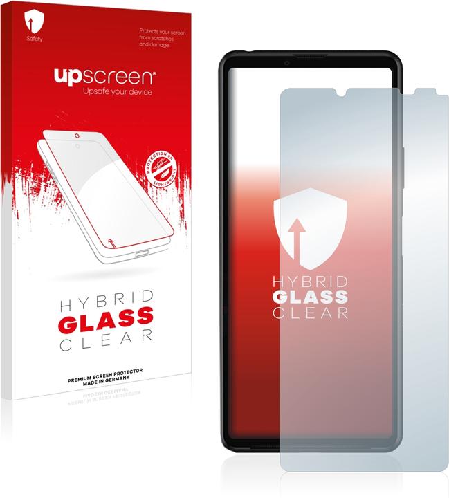 Actual product image upscreen Scratch Shield Glass (1 Piece, Sony Xperia 10 III)