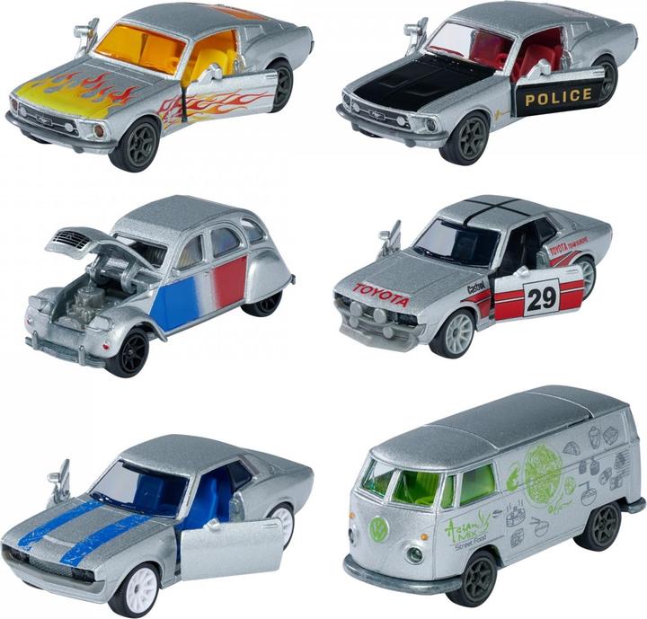 Productafbeelding Majorette Vintage Deluxe metalen serie, 6-soort.