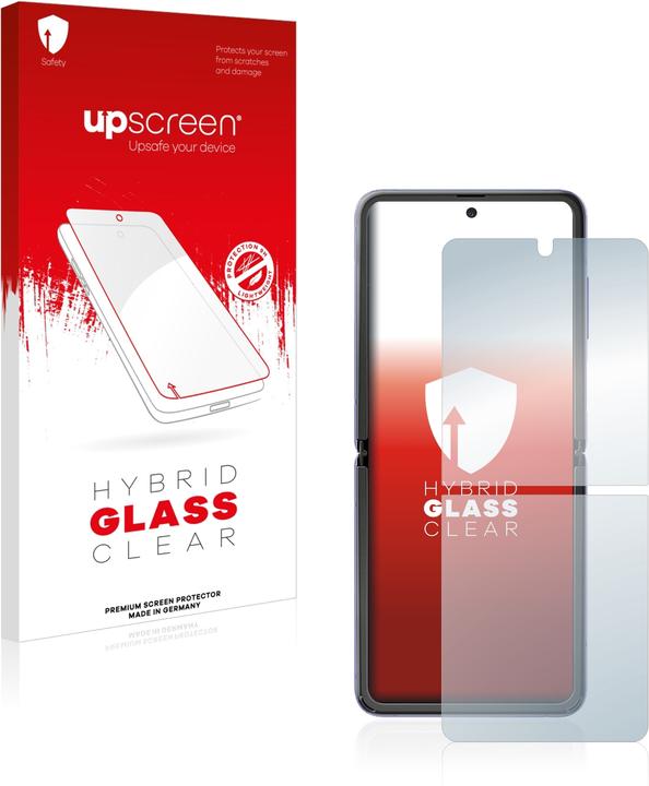 Actual product image upscreen Scratch Shield Glass (1 Piece, Samsung Galaxy Z Flip)