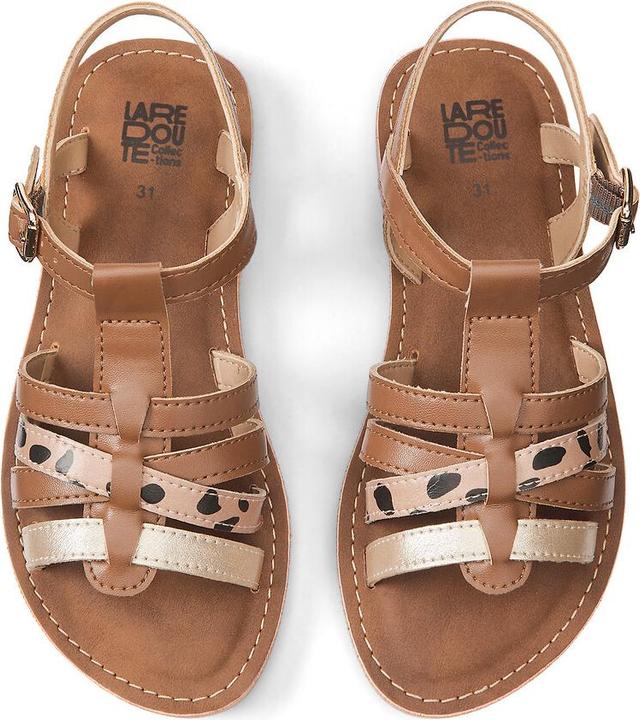 Actual product image La Redoute Collections Leather sandals (27)