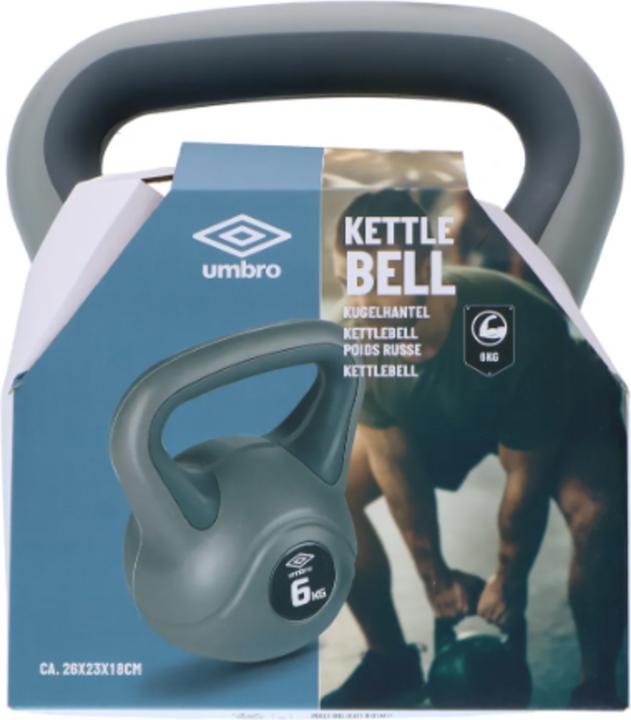 Immagine prodotto Umbro Kettlebell da 6 kg (1 x 6 kg)
