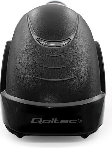 Image du produit Qoltec 1D Laser Barcode Scanner | USB | Black (Codes à barres 1D)