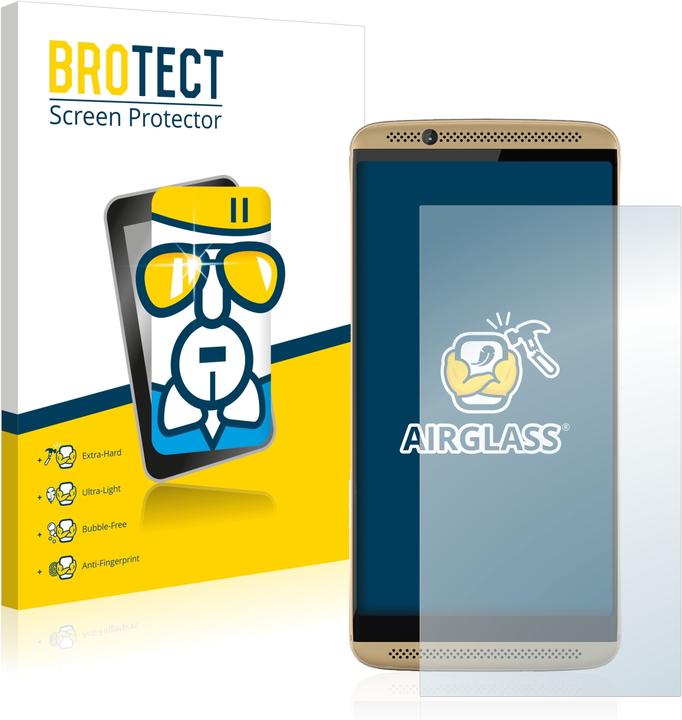 Actual product image BROTECT AirGlass Glass (1 Piece, ZTE Axon 7)