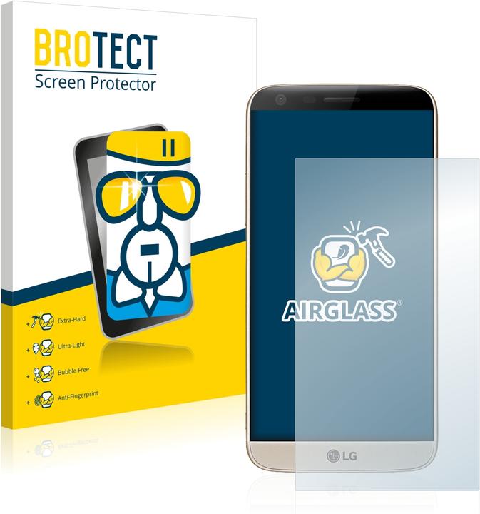 Actual product image BROTECT AirGlass Glass (1 Piece, LG G5 SE)