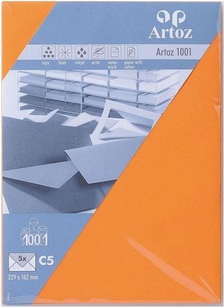Image du produit Artoz 1001 Enveloppes orange (C5, 5 x)