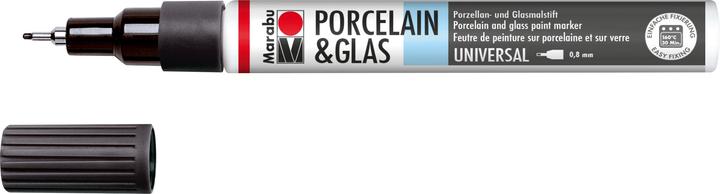 Immagine prodotto Marabu Porcelain und Glas Painter (Nero, 0.80 mm, 1 x)