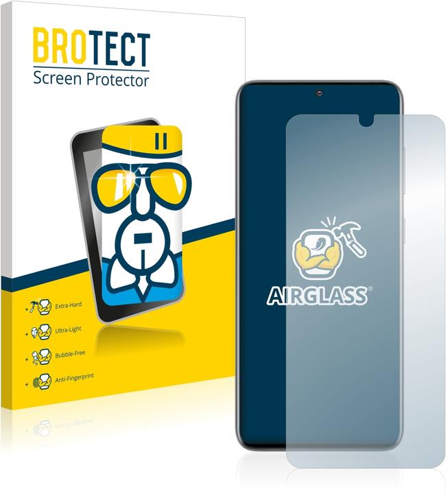 Actual product image BROTECT AirGlass Glass (1 Piece, Samsung Galaxy S20)
