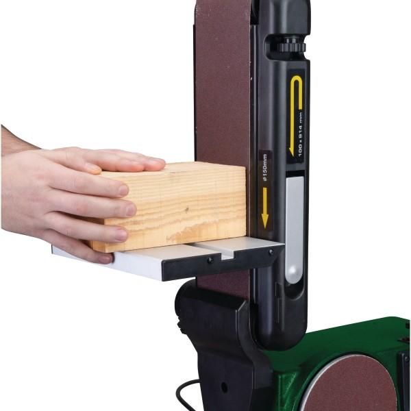 Actual product image Magni Holzstar belt and disc sanding machine BTS151 (for softwood/hardwood, compact machine housing) (Belt sanders, 370 W)