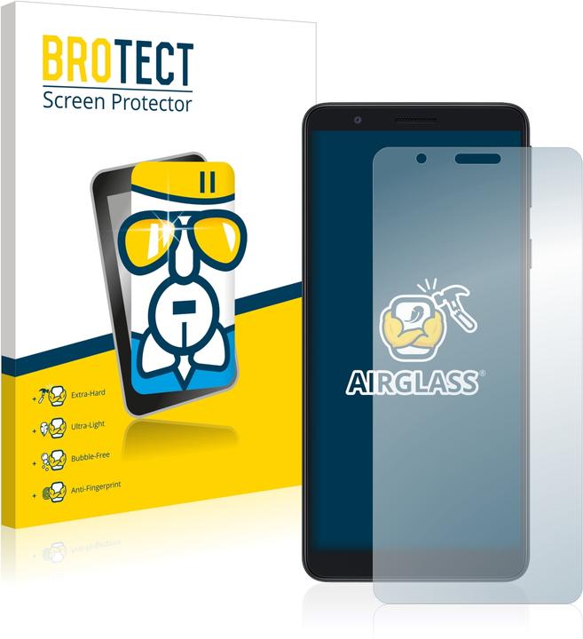 Actual product image BROTECT AirGlass Glass (1 Piece, Samsung Galaxy A01 Core)