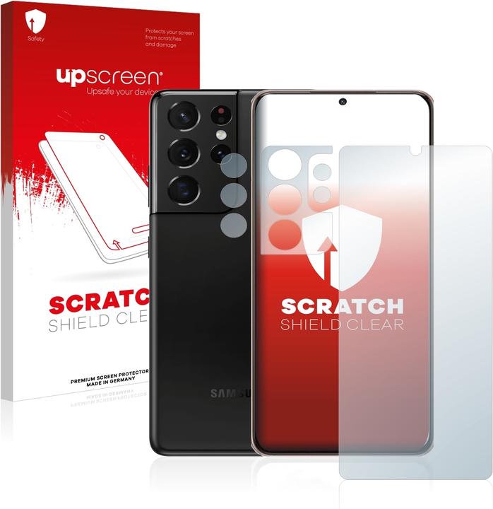Immagine prodotto upscreen Scratch Shield Pellicola (1 Pezzo/i, Samsung Galaxy S21 Ultra 5G)