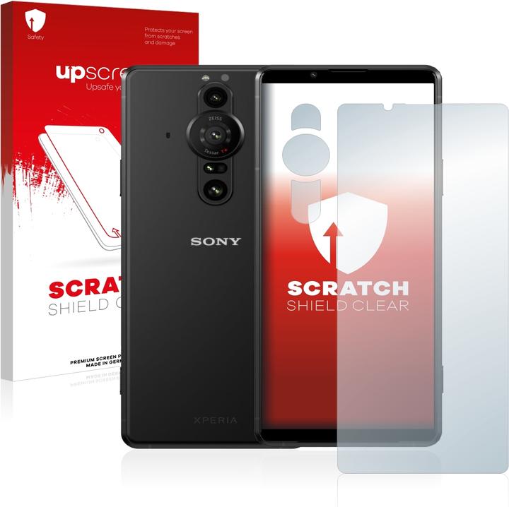 Actual product image upscreen Scratch Shield Protector (1 Piece, Sony Xperia Pro-I)
