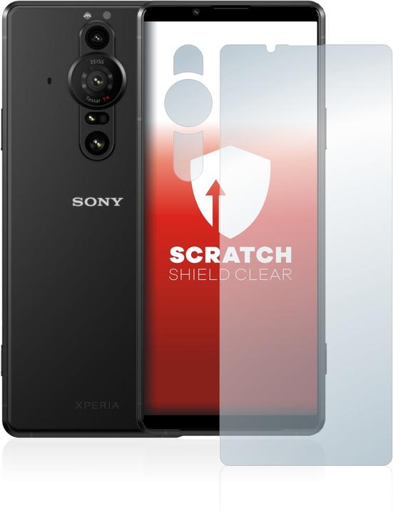 Actual product image upscreen Scratch Shield Protector (1 Piece, Sony Xperia Pro-I)