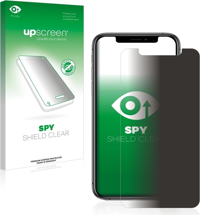 Actual product image upscreen Spy Shield Privacy Protector (1 Piece, Apple iPhone XS)