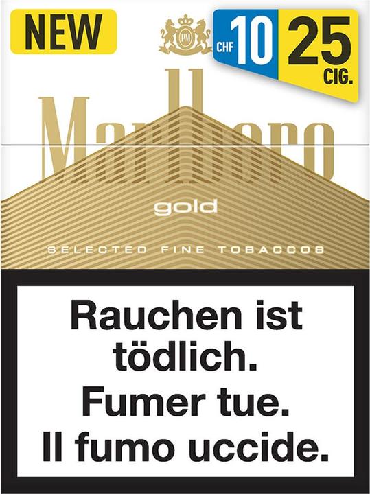 Marlboro Gold Box Big Pack (8 pcs)