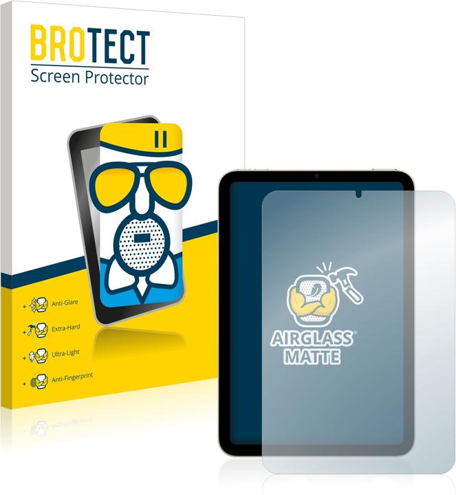 BROTECT AirGlass Panzerglasfolie Matt (1 Stück, iPad mini 6)