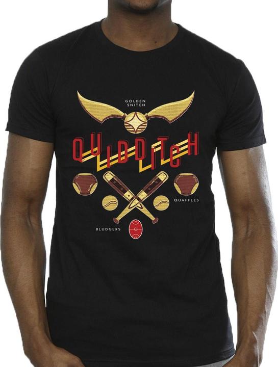 Image du produit - T-shirt QUIDDITCH GOLDEN SNITCH - Homme (S)