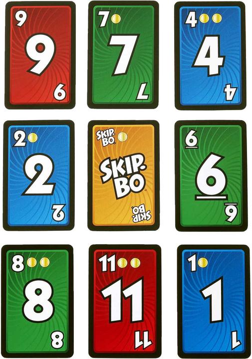 Produktbild Mattel Games Skip-Bo Masters (Multilingual)