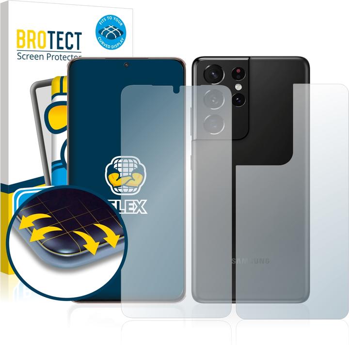 Image du produit BROTECT Full-Cover Protection (2 pièce(s), Samsung Galaxy S21 Ultra 5G)