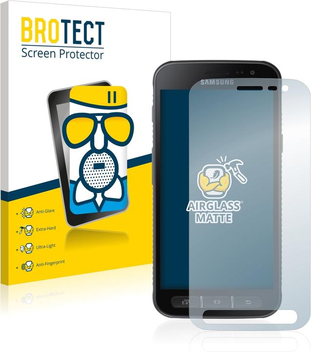 Produktbild BROTECT AirGlass Panzerglasfolie Matt (1 Stück, Samsung Galaxy Xcover 4s)