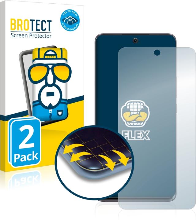 Actual product image BROTECT Full-Cover Protector (2 Piece, LG K50)