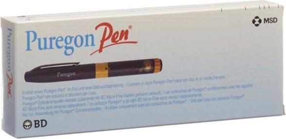 Actual product image Puregon Pen