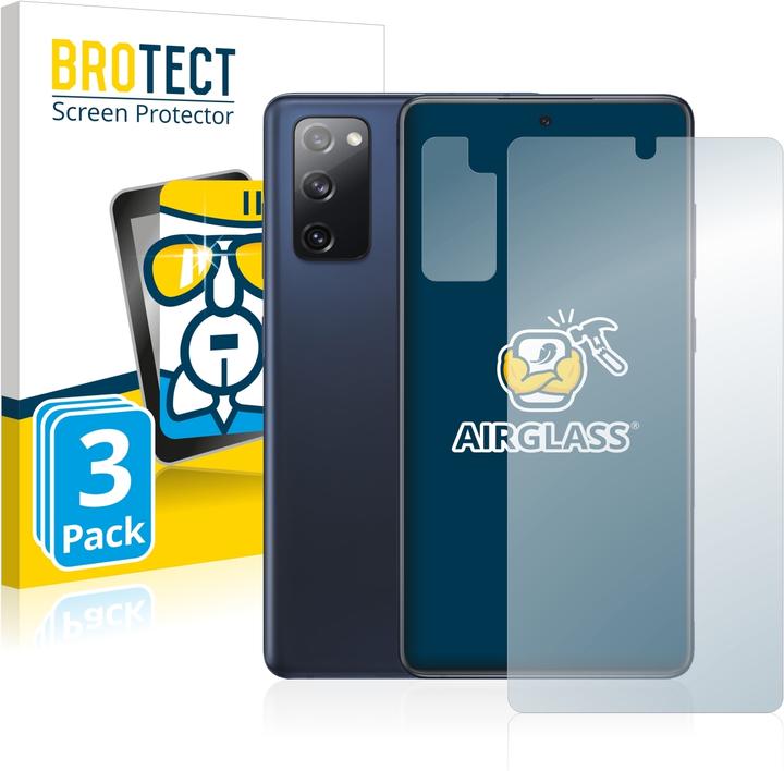 Produktbild BROTECT AirGlass Panzerglasfolie (3 Stück, Samsung Galaxy S20 FE)