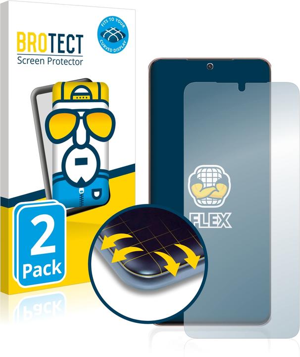 Produktbild BROTECT Full-Cover Displayschutz (2 Stück, Samsung Galaxy S21 Ultra 5G)