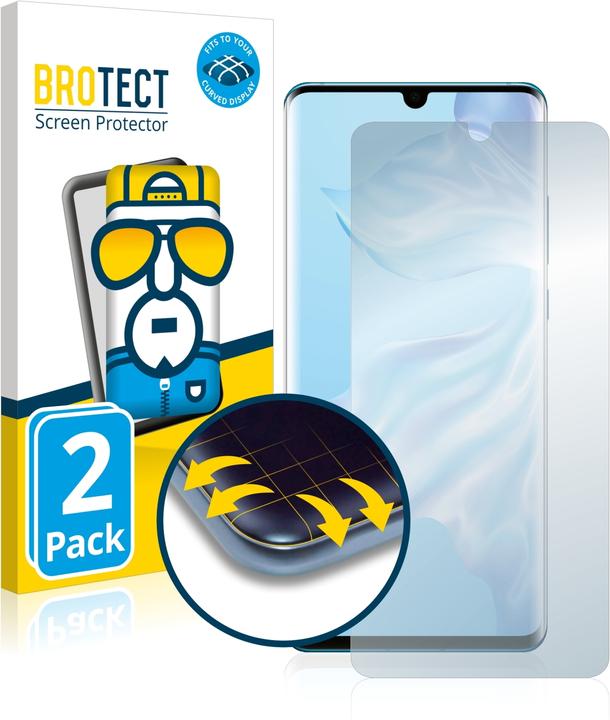 Actual product image BROTECT Full-Cover Protector (2 Piece, Huawei P30 Pro)