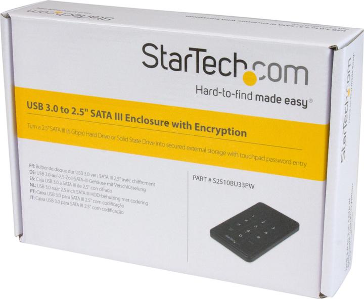 Produktbild StarTech Encrypted External HDD USB 3.0 (2.5")