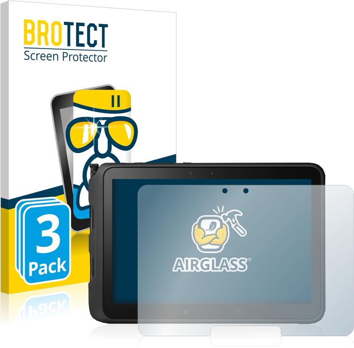 Produktbild BROTECT AirGlass Panzerglasfolie (3 Stück, Galaxy Tab Active Pro)