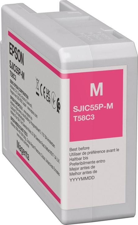 Actual product image Epson Tinte magenta 80ml CW D6000/6500