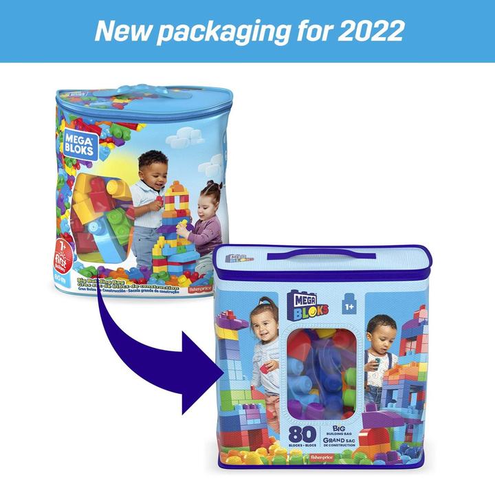 Actual product image Mega Bloks First Builders Big Building Bag