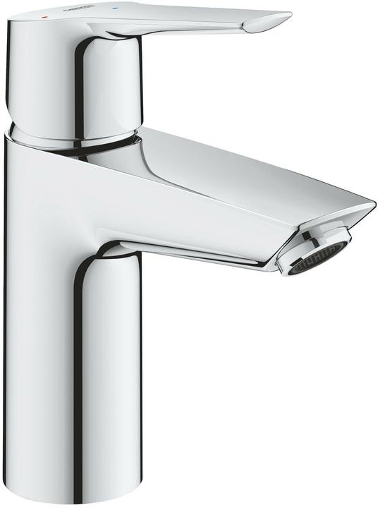 Grohe Start QuickFix Lavaboarmatur, Mittelstellung kalt, Push-Open Ablauf, S-Size, Chrom