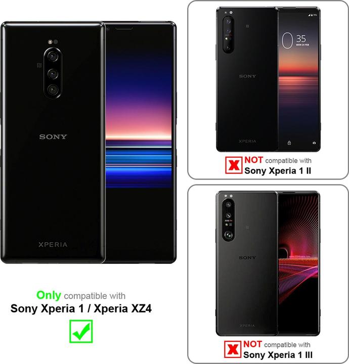 Immagine prodotto Cadorabo Copertina del libro di fiori (Sony Xperia 1, Sony Xperia XZ4)