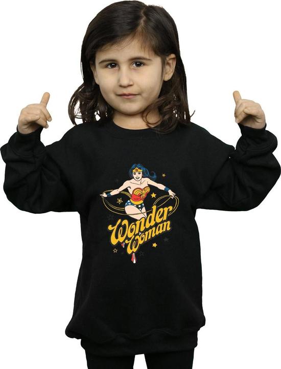 Image du produit - Sweat WONDER WOMAN STARS - Fille (140, 146)